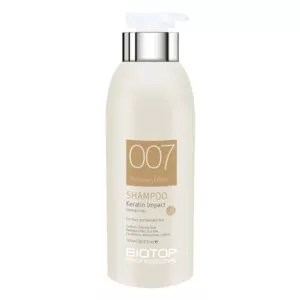 שמפו לשיער 007 קראטין אימפקט  500 מל - ביוטופ BIOTOP