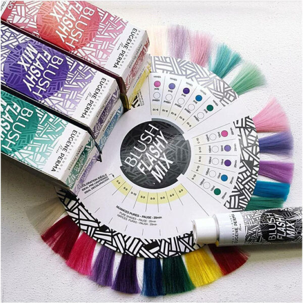 בלאש פקסי קרייזי קולור - Blush flashy mix colors