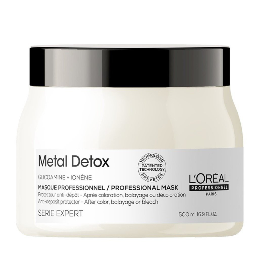 hair mask metal detox מסכה לשיער לוריאל מטאל דיטוקס