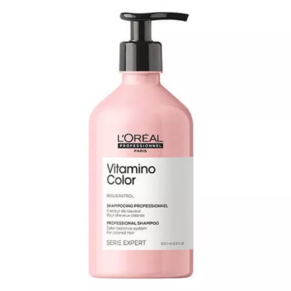 שמפו ללא מלחים סרי אקספרט ויטמינו קולור - LOREAL לוריאל
