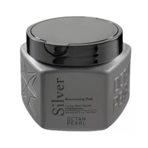 octan pearl mask silver